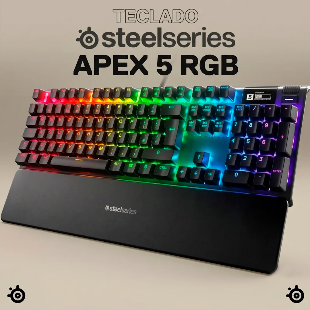 Teclado Gaming Esteelseries APEX 5 RGB
