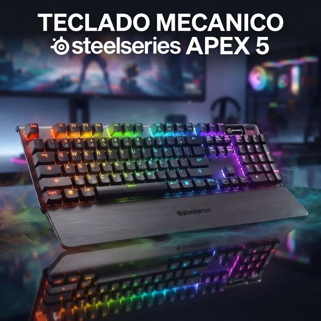 Teclado Gaming Esteelseries APEX 5 RGB