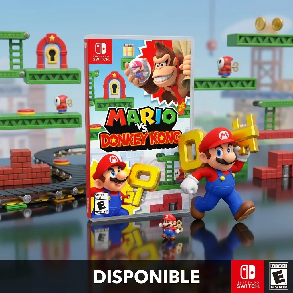 super mario vs donkey kong