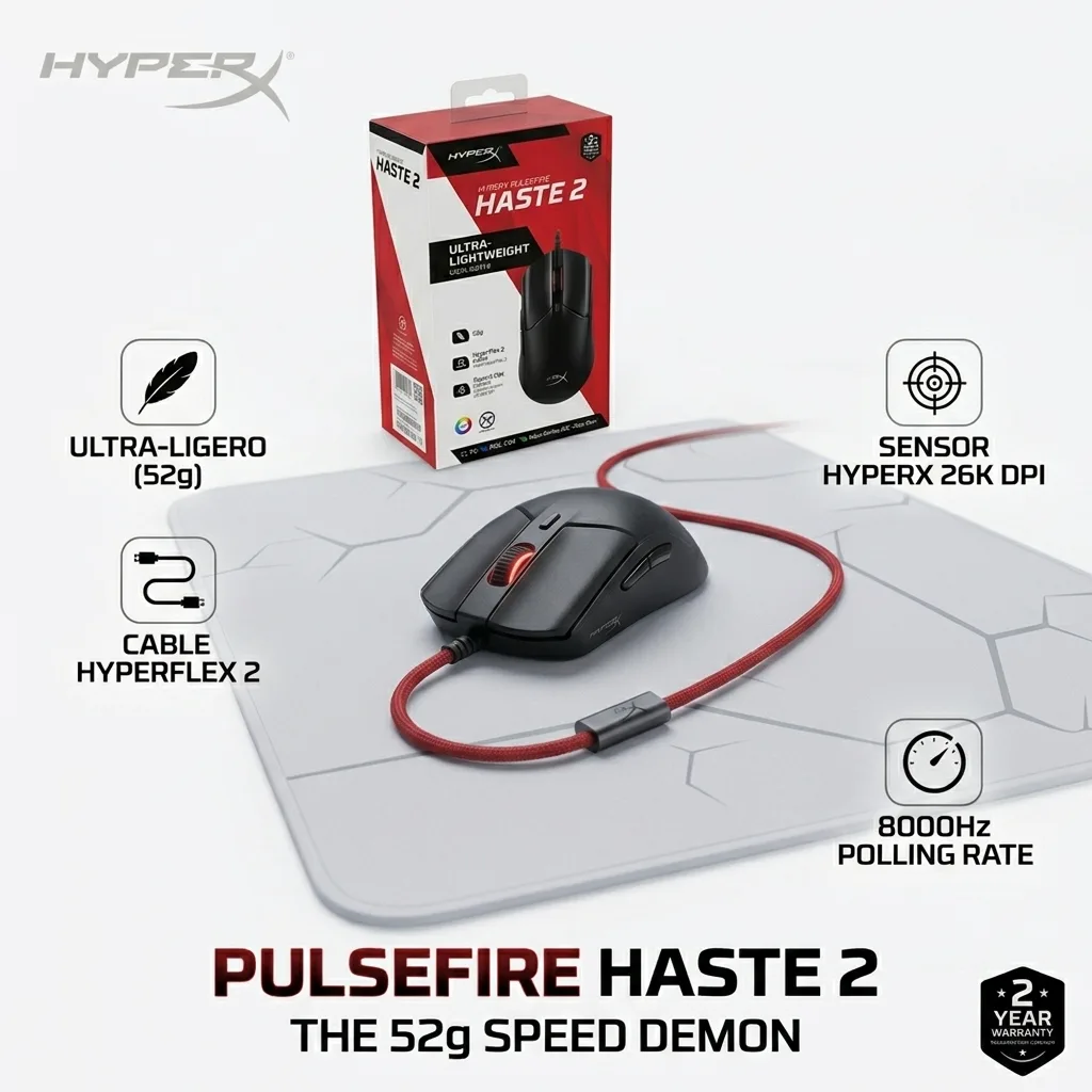 HyperX Pulsefire Haste 2