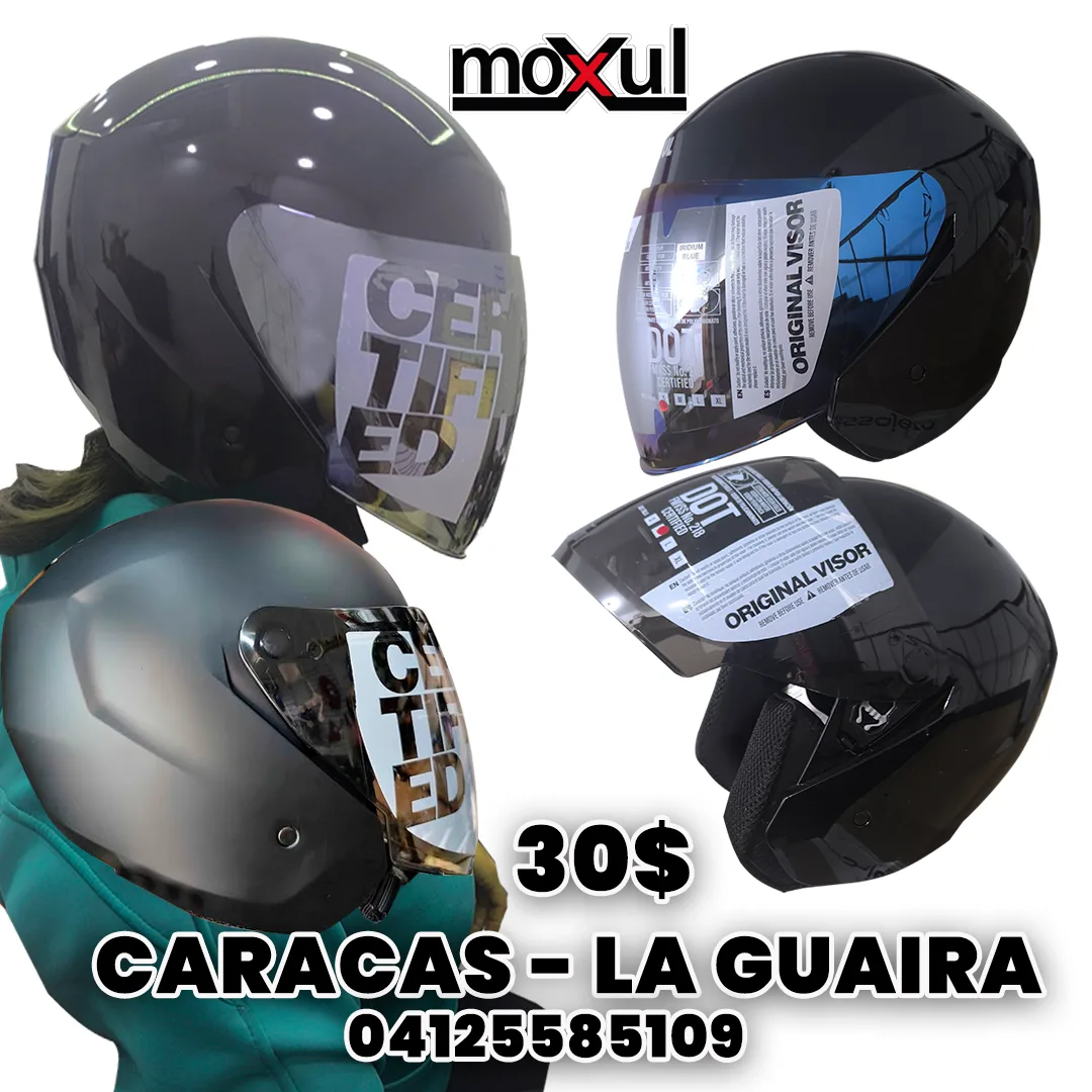 Casco Semi integral Negro mate