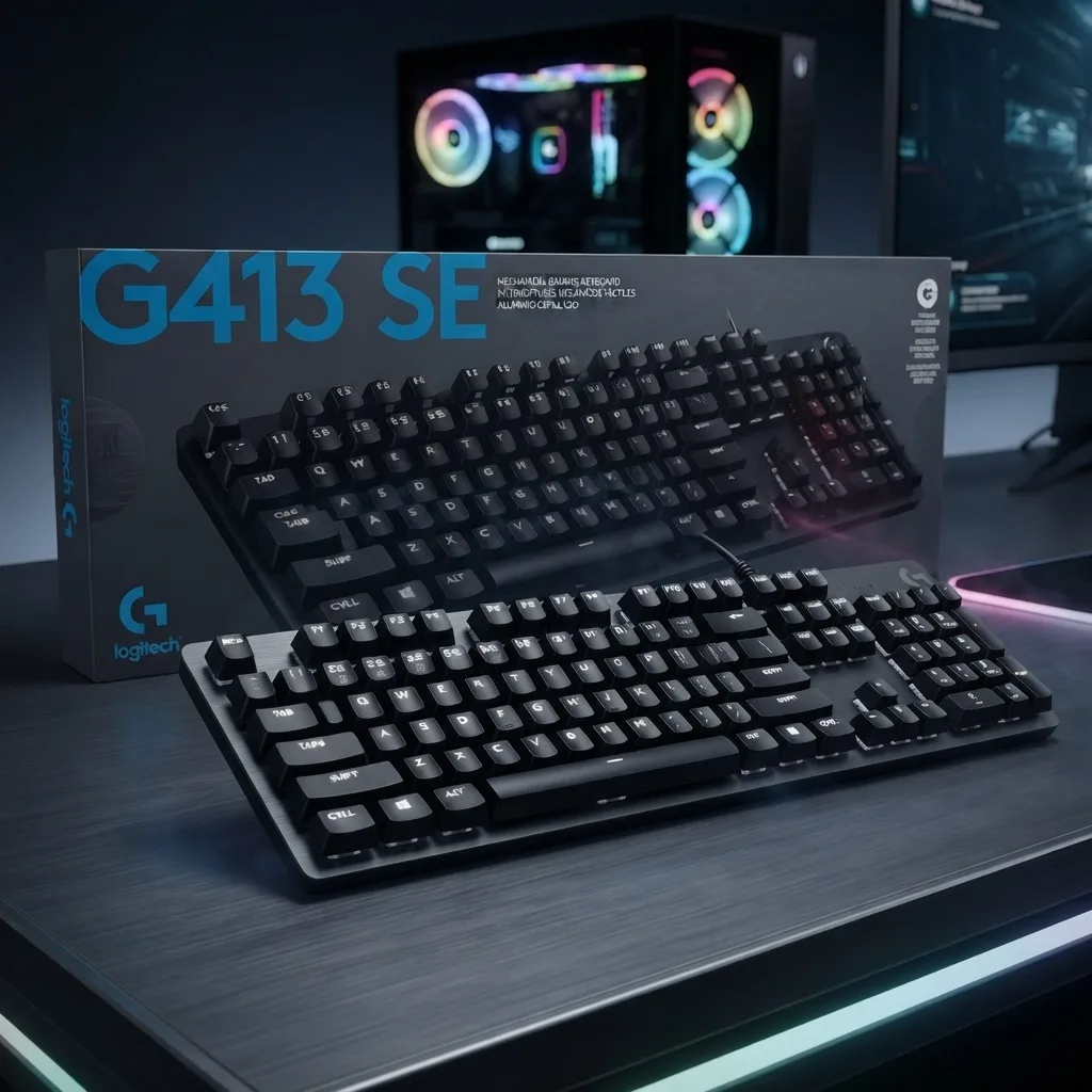 Teclado Logitech G413 SE Full-Size Mechanical Gaming Keyboard - Black