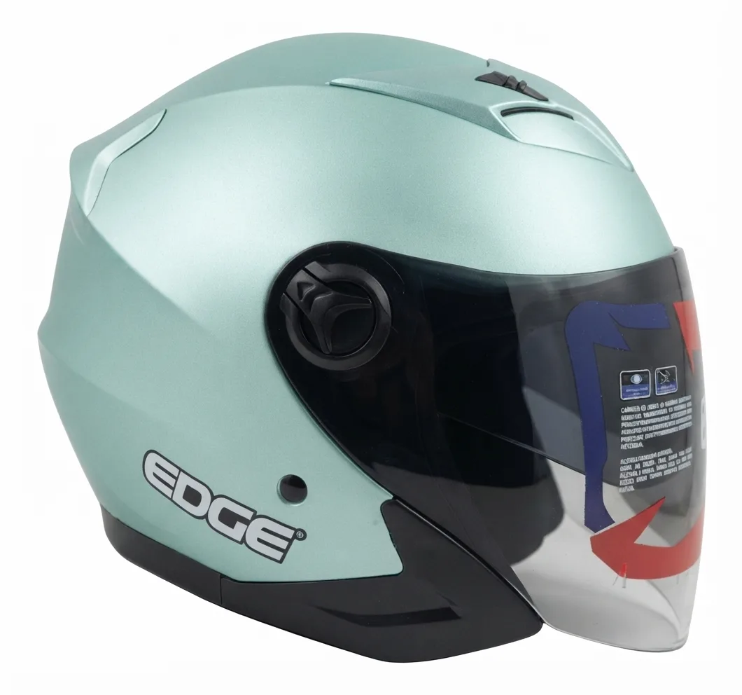 Casco Edge Jaguar Verde Turquesa